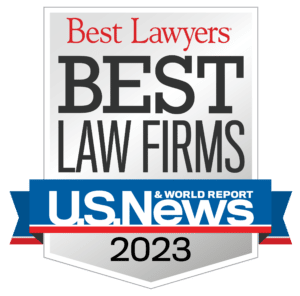 Best Law Firms U.S. News 2023 Badge
